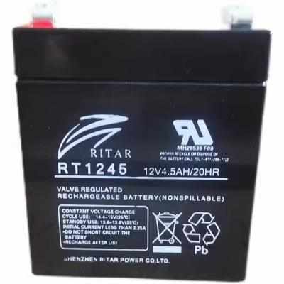 RITAR瑞达蓄电池RT12120H通力迅达电梯12V7AH7.2AH9AH12AH3.2AH5A