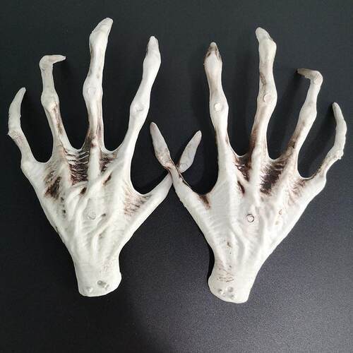 Halloween skeleton son skeleton hand horror decoration骷髅手