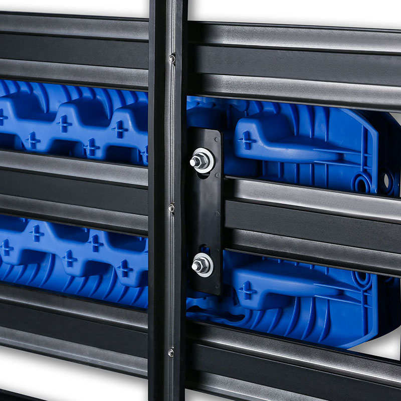 工厂直销供应 越野车顶行李架车顶框侧边防滑板脱困板固定架套件