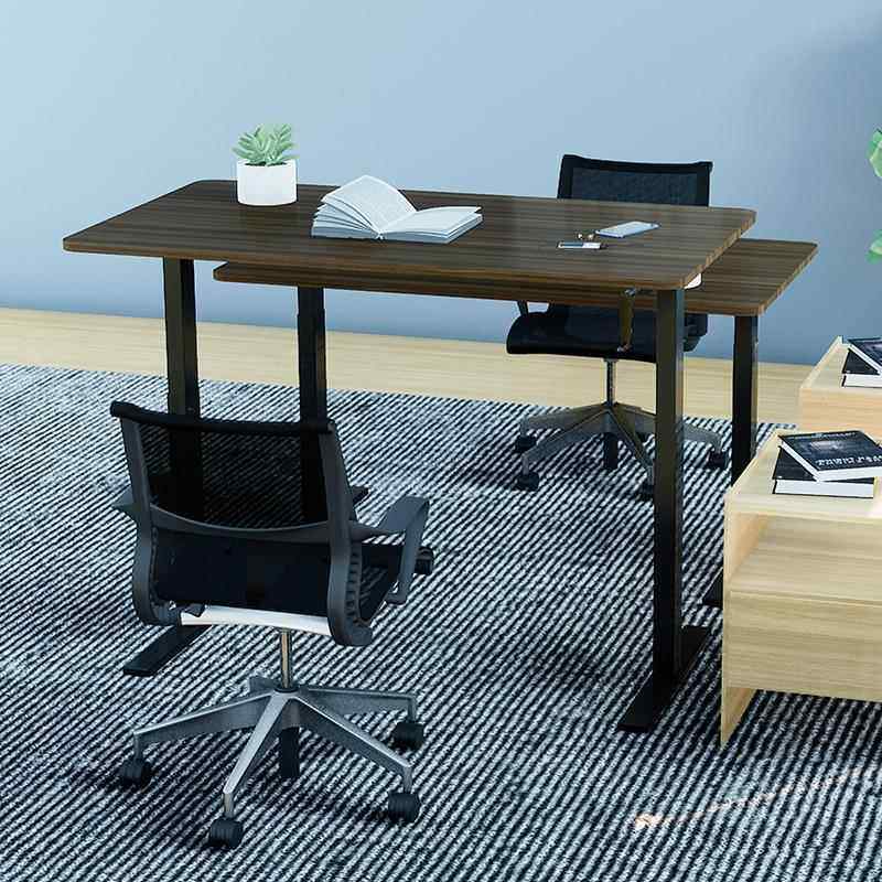 手摇正装两节电动升降桌/家具 职员办公桌工作台