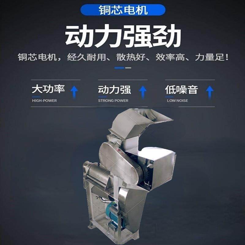 水果蔬菜打浆机 青岛不锈钢打泥机优惠 自动进料高产量