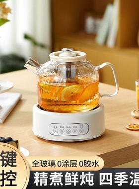 多功能养生壶家用大容量办公室煮茶器玻璃花茶壶套装烧水壶煮茶壶