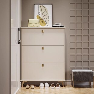 柜家用门口奶收大容量入斗户门玄关柜一体简易纳 油风超薄翻CLI鞋