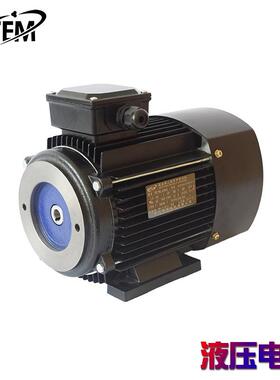 葆特铝壳油压马达三相卧式液压内轴电机VP20油泵电机组接线盒向上