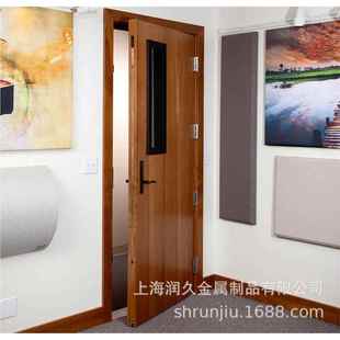 上海厂家钢质消火隔音门 消声门隔声门 机会KEN议室音防火房门防