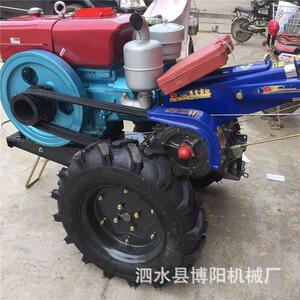博阳 8-20马力柴油手扶拖拉机 水旱田多用途旋耕手扶拖拉机型号