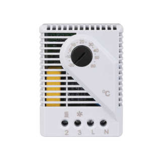 温度器控制器20可调℃机柜导轨式 批发 降温智能温控60 fzk011