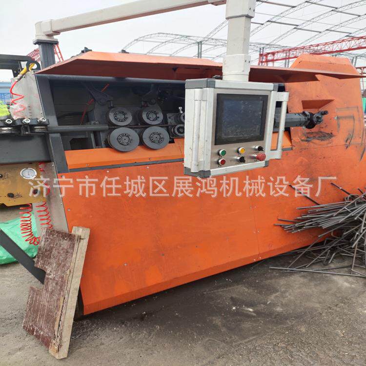 济宁数控钢筋弯箍机大型全自动箍筋机调直弯箍板筋一体厂家直销