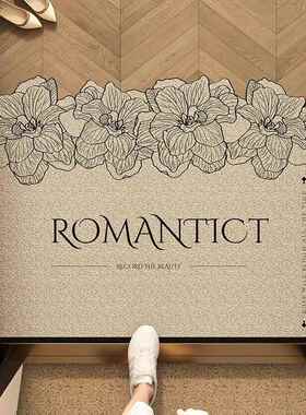 TipToe入户门地垫门口进门地垫家用除尘防滑免洗耐脏脚垫子地毯