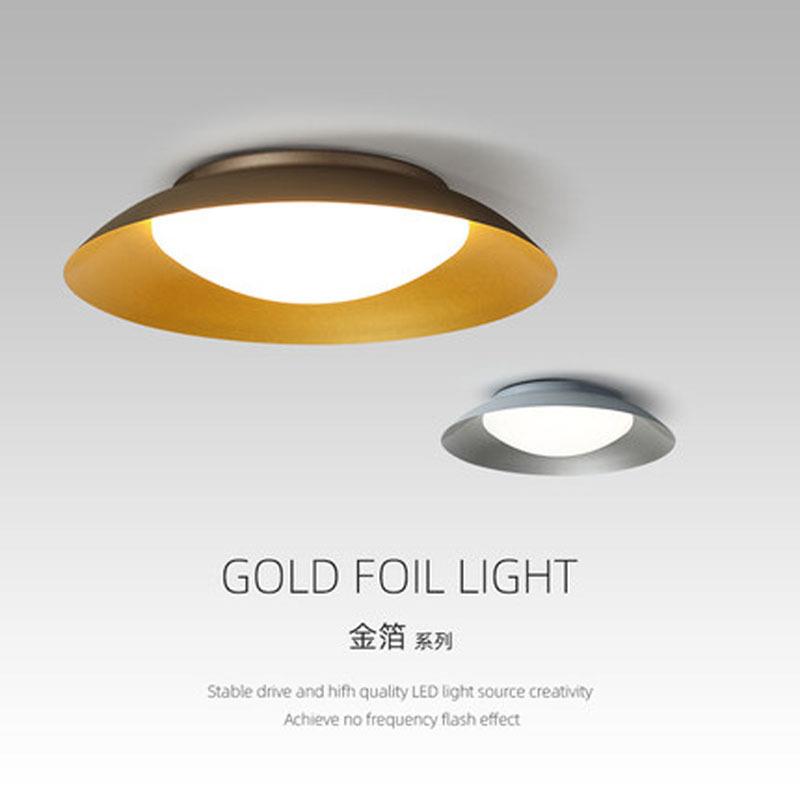 吸顶灯简约现代2021年新款大气北欧创意个性led圆形卧室灯房间灯