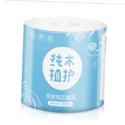 Bamboo pulp Roll of paper household Toilet paper Tissue20卷