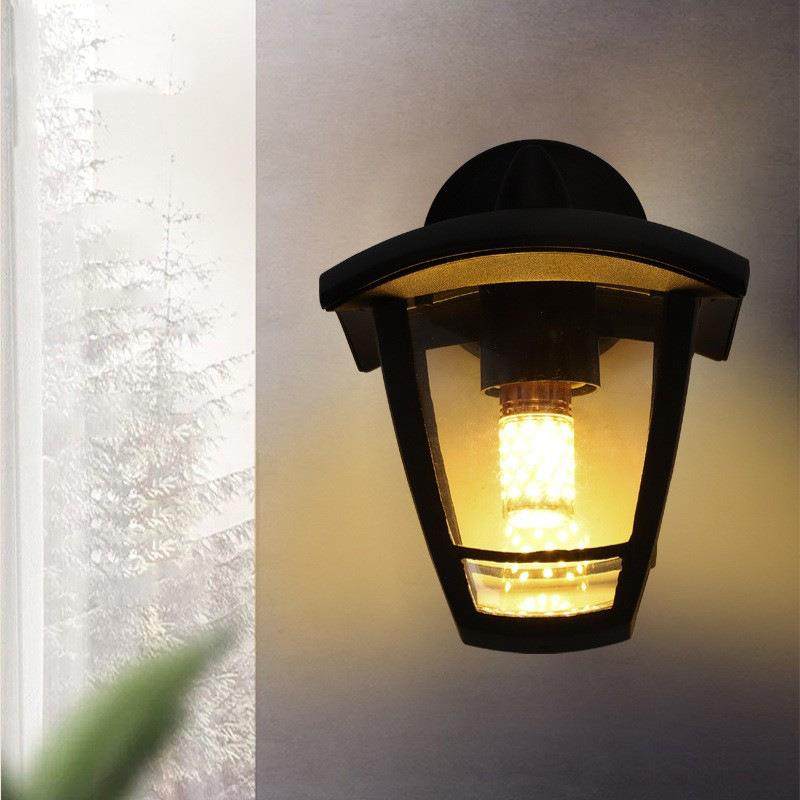 户外壁灯欧式简约庭院外墙灯室外防水壁挂灯走廊过道花园林装饰灯