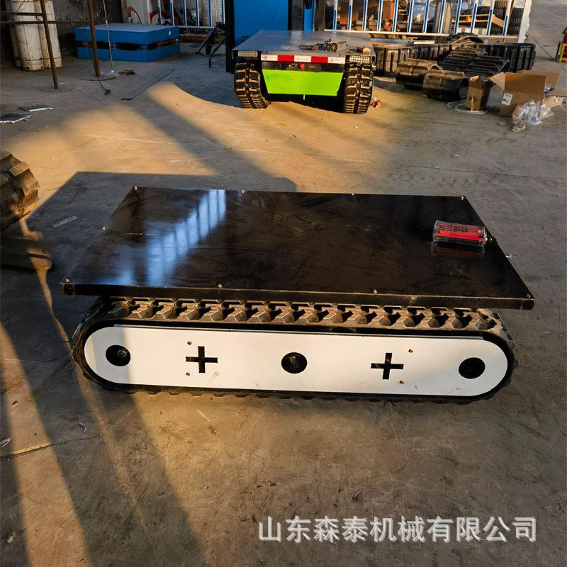 全地形爬器坡越障动履带底盘无线电遥控链轨盘机底人续航RXA时间