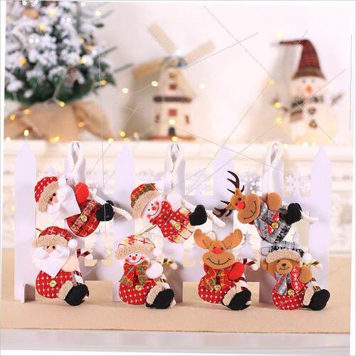 Christmas doll Christmas tree pendant gifts for children