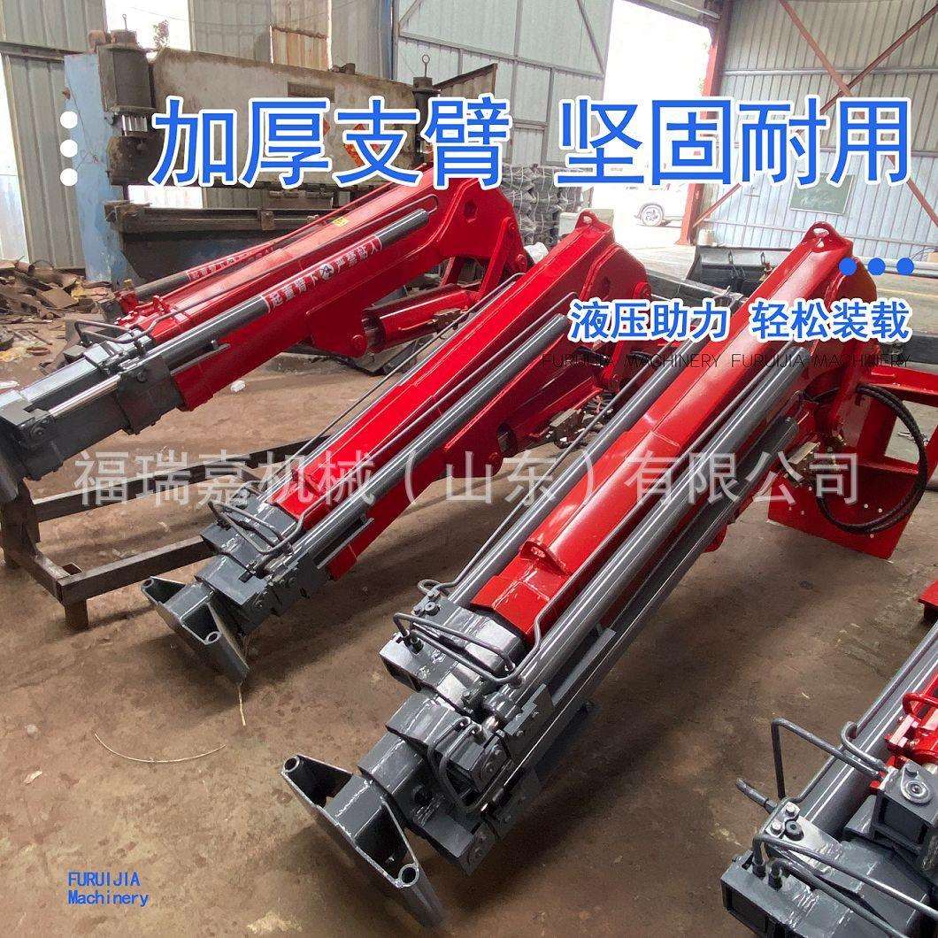 叉车飞臂吊物流仓库搬货小型起重机叉车液压折臂吊伸缩吊臂叉车吊