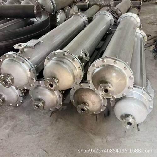 化工制304不锈钢冷凝器10-100平方换热器列管式冷凝器