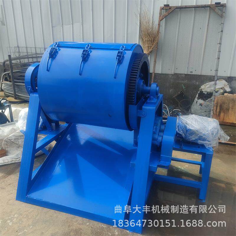 变频调速滚筒抛光机塑料球去毛刺串光机六角滚筒研磨机