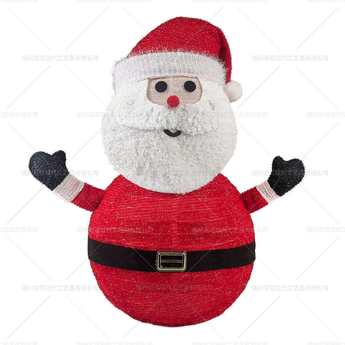 圣诞节装饰品可折叠圣诞老人室内布置发光带灯串摆件圣诞派对灯笼,节庆用品/礼品,吊顶纱幔,淘宝优惠券,粉丝福利购,淘宝优惠卷