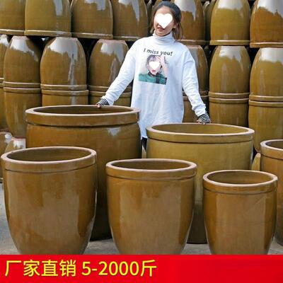 缸盆腌菜缸水缸陶瓷家用大水缸老式大号腌酸菜缸酱菜缸米缸储水缸