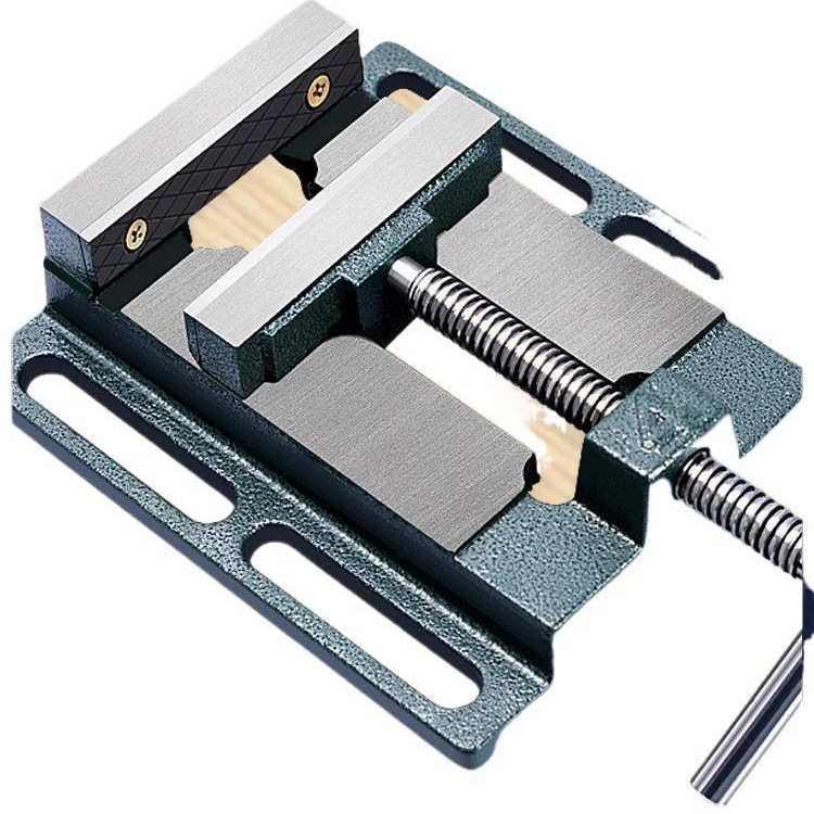 盛邦荣平口钳台钳工作台家用夹钳台虎钳夹具美式多功能钻床虎