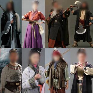 经典新水浒传鲁智深李逵武松同款影视剧古代装宋朝梁山好汉演出服