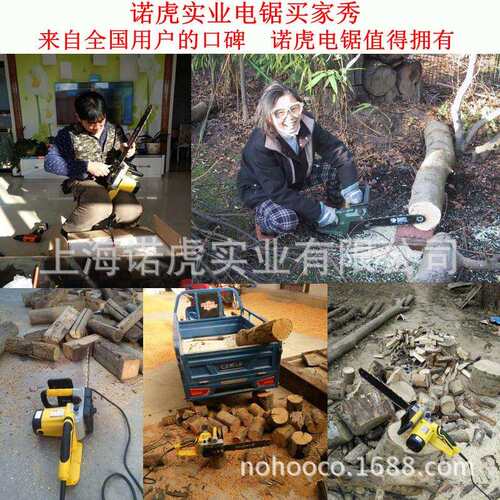 神匠电链锯 全铜电机 家用伐木电锯 电力锯 木工根雕锯