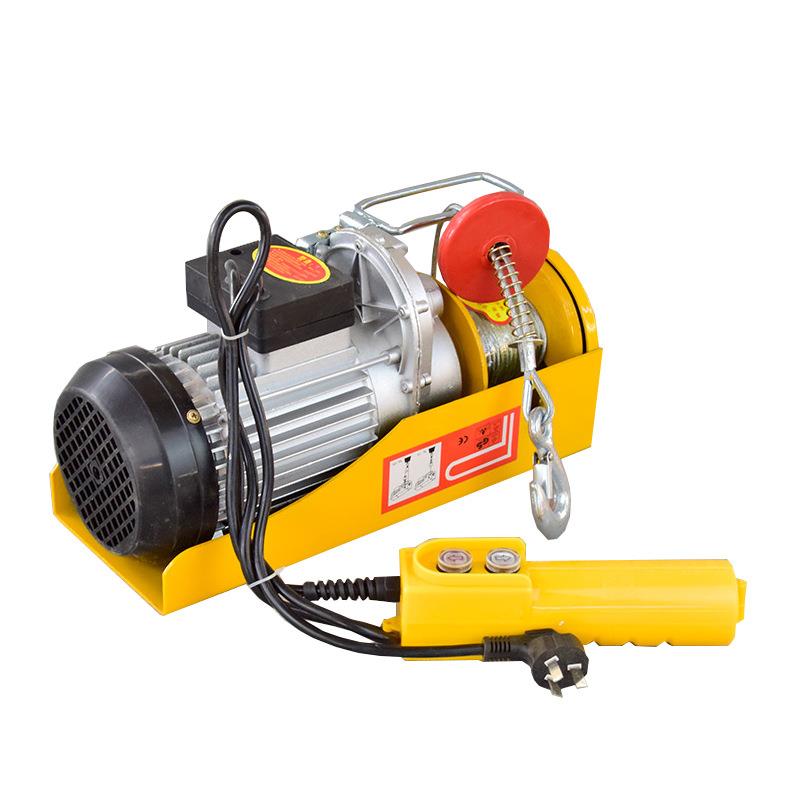 微型电动葫芦110V440V家用小型电动提升机220v钢丝绳电动葫芦