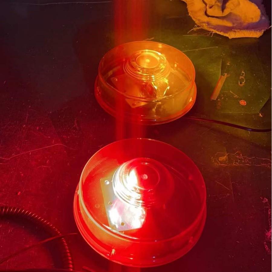 YCKJ1855飞碟吸顶车载救援车消防车拖车警示灯救护车工程黄爆闪灯