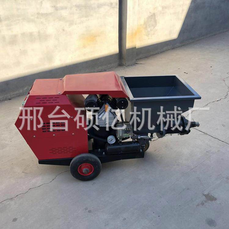 柱塞式单泥88缸水砂浆喷机多功能腻子膏真石漆喷浆机柴油涂粉墙石