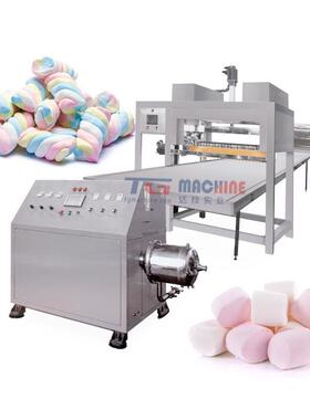 MH-00型全自动棉花糖挤出产线浇注棉花糖设备