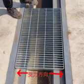 现货供应沟盖板踏步板网格栅水沟盖板热镀锌钢格板平台钢格栅板