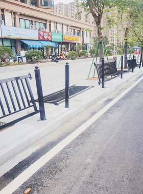 广州小蛮腰雕花市政护栏城市人行道隔离防护栏3米长