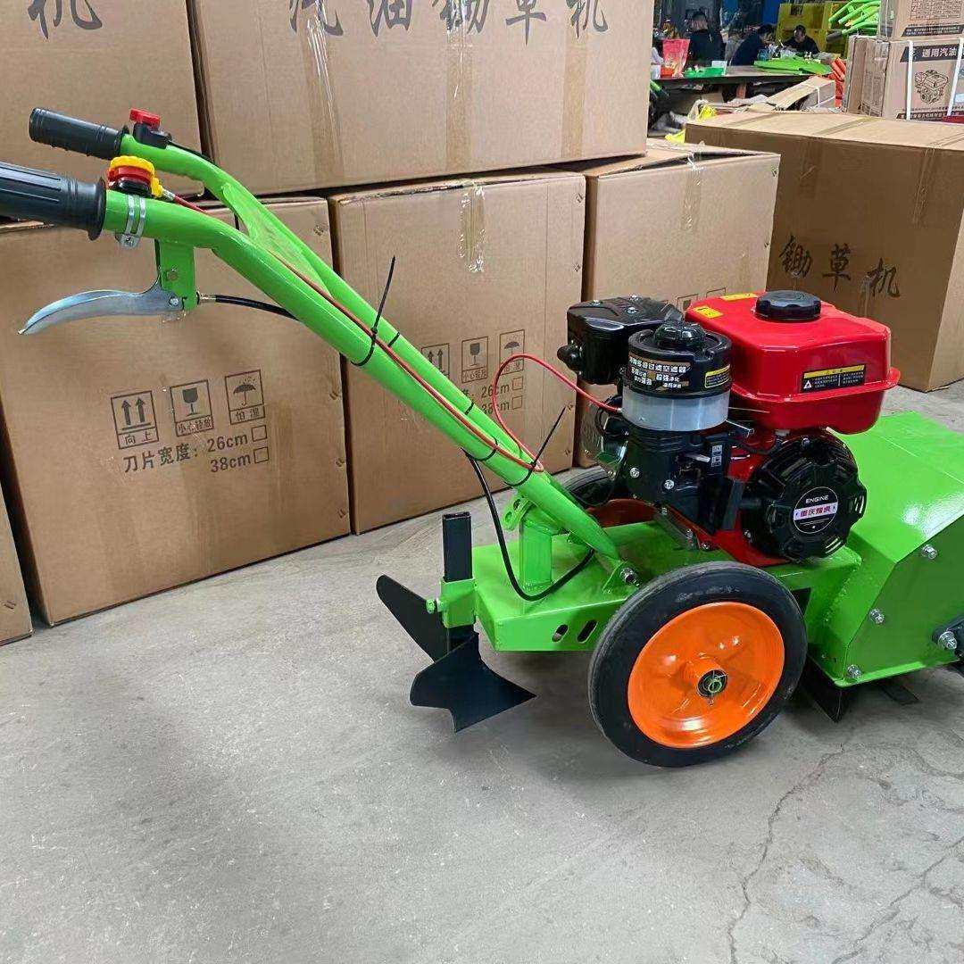 汽油除草机小型家用功能除草开沟松土微型除草机汽油割草机剪草机