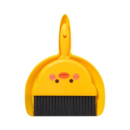 Cartoon Desktop Mini Broom Keyboard Cleaning Brush Set with
