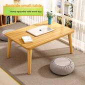 飘窗小桌子卧室小茶几日式 榻榻米坐地矮桌实木炕桌窗台长条小茶桌