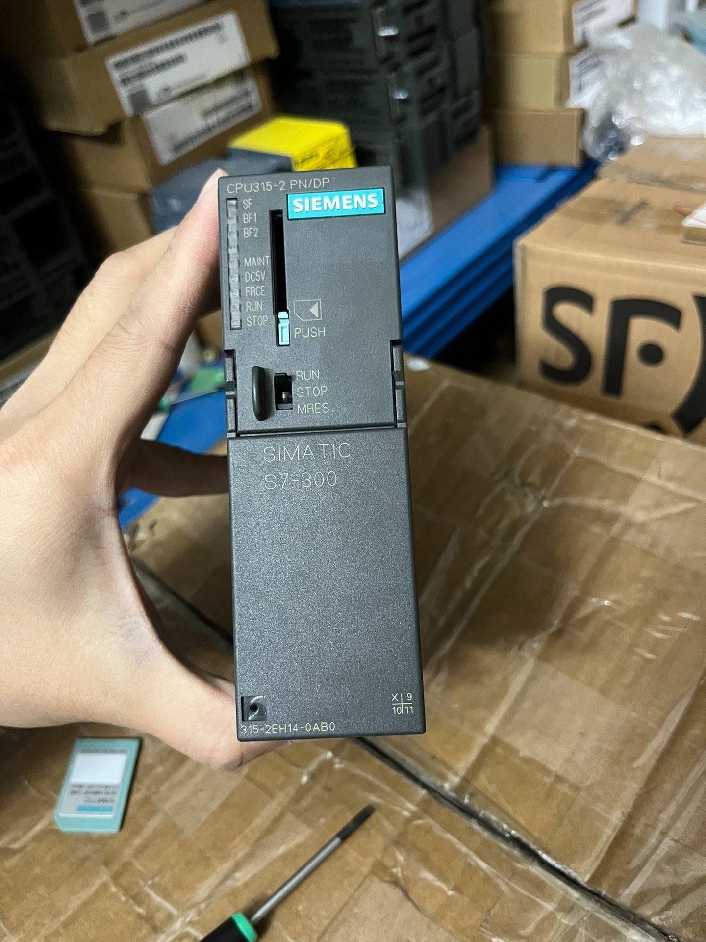 西门子315-2EH14全新的，可充新，仅上电测试，原装正品