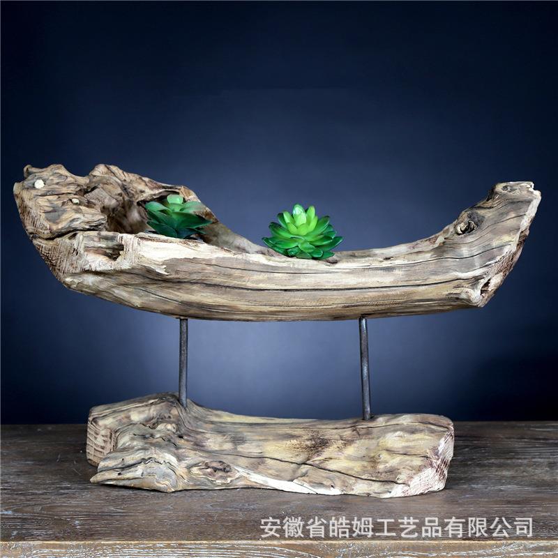 销售手工木质果盘创意造型天然树根装饰摆盘果盘餐盘器皿摆件