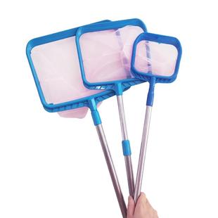 鱼池捞垃圾网捞网树叶游泳池打捞加密加强深水清洁工用网兜伸缩杆