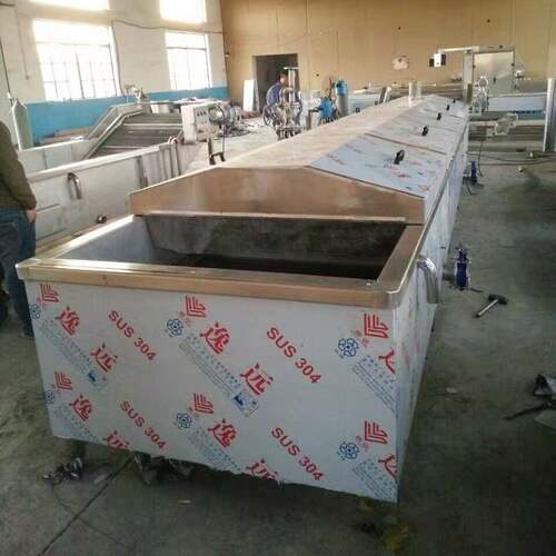 自动上料杀青机 苦瓜漂烫机 水产品蒸煮机  汇康制造蒸汽电热设备