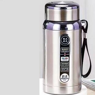 高端大容量316不锈钢保温水杯男女便携户外运动水杯矮胖保温杯