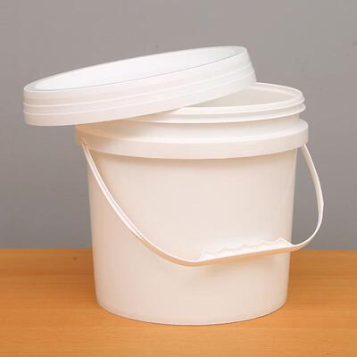 漆厂家全新料包装桶5L化工涂料油桶OFZ升酱桶压盖密封桶菜5塑料桶