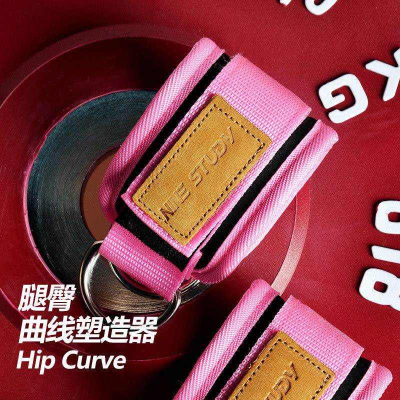 龙门架脚踝扣健身绳索后踢练臀绑带脚环女练腿力量训练拉力绳配件