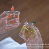 收纳罐储物罐茶仓ins风厨房物品 风格 出口级 手工玻璃茶叶罐日式