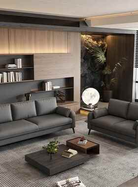 简约现小代小户型沙接发出公寓租房客厅办NVK公室待服装店双三人