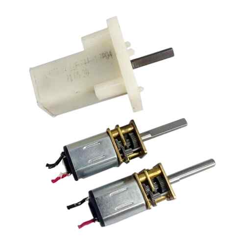 拆机长轴N20减速电机 直流马达 DC3-6V 30-60转 带壳发货