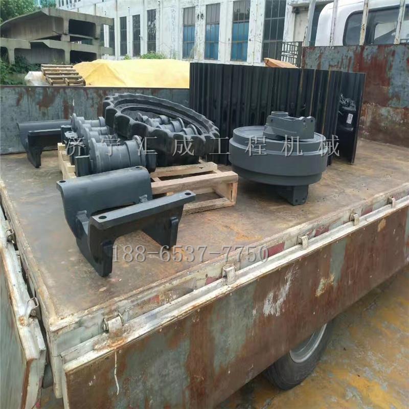 底盘链履带支轨重托轮驱动齿涨紧油驱动轮缸挖掘机推挖掘机配轮件