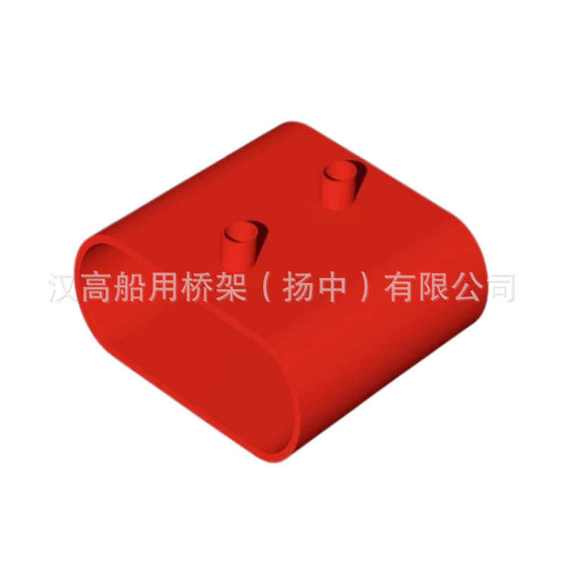 批发船舶桥架配件不锈钢浇注腰圆形船舶电缆托架防火船用电缆筒