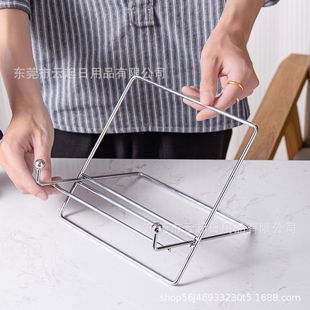 时钟日历支架202年台历架子复古高颜值书架阅读架相框摆台展示架