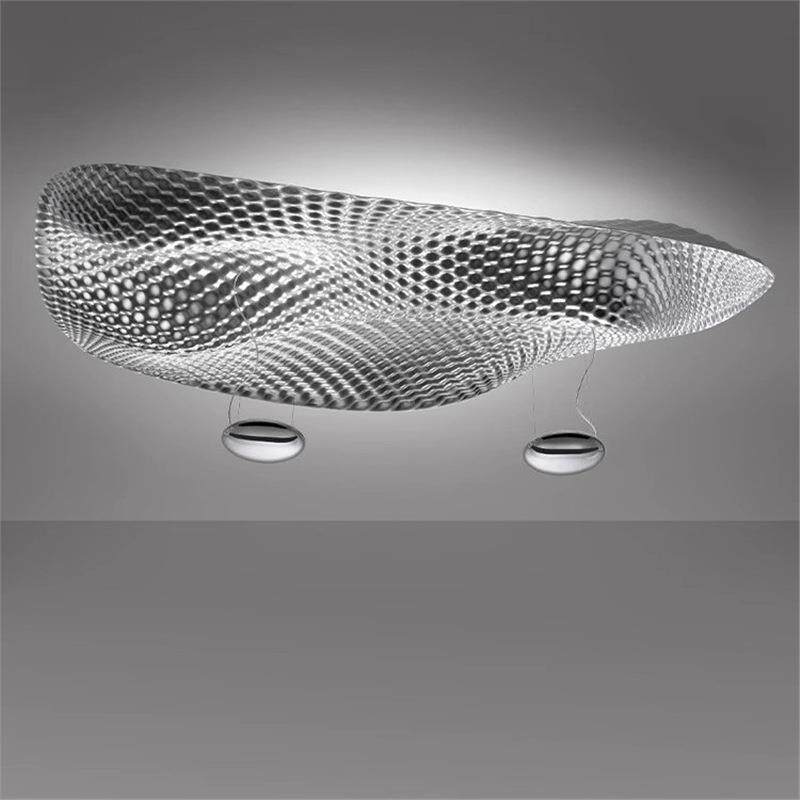 北欧客厅吊灯办公室餐厅艺术创意个性异形droplight现代吊灯智能