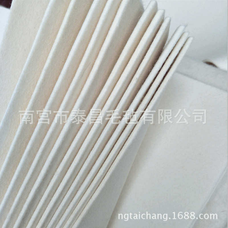 厂家供应工业羊毛毡防尘密封耐磨毛毡垫圈工业吸油羊毛毡吸油毛毡